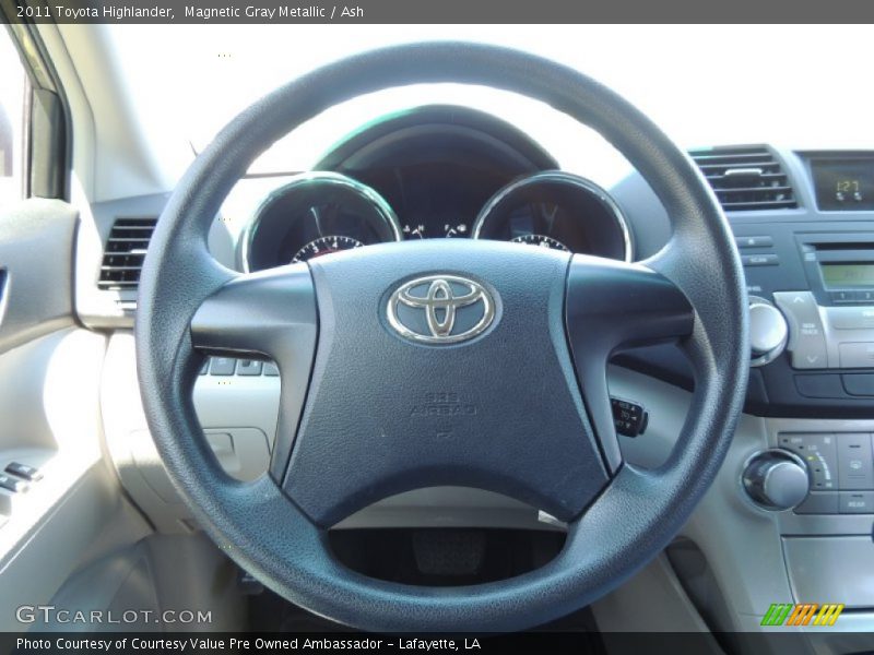Magnetic Gray Metallic / Ash 2011 Toyota Highlander