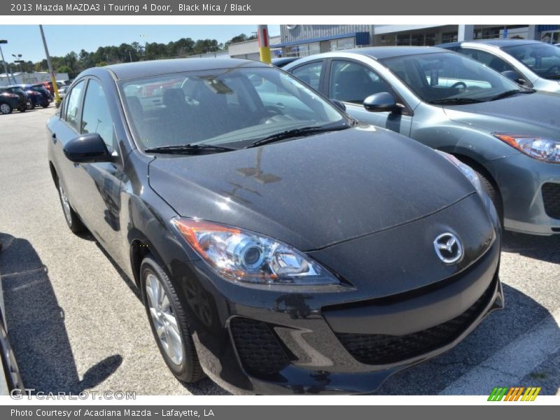 Black Mica / Black 2013 Mazda MAZDA3 i Touring 4 Door