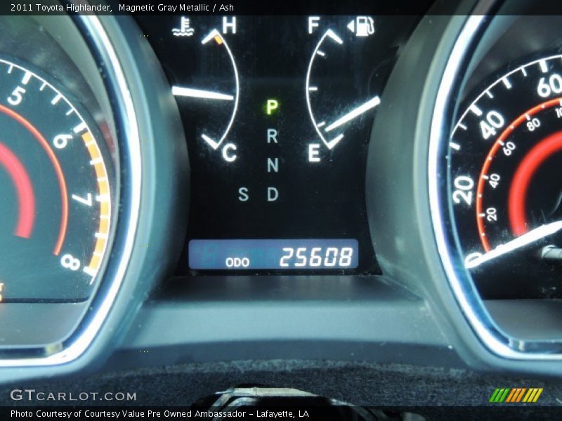 Magnetic Gray Metallic / Ash 2011 Toyota Highlander