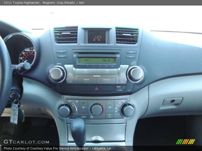 Magnetic Gray Metallic / Ash 2011 Toyota Highlander