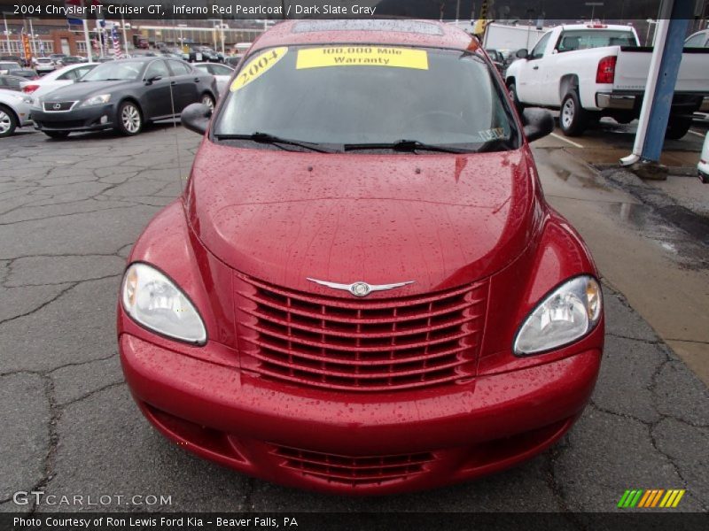 Inferno Red Pearlcoat / Dark Slate Gray 2004 Chrysler PT Cruiser GT