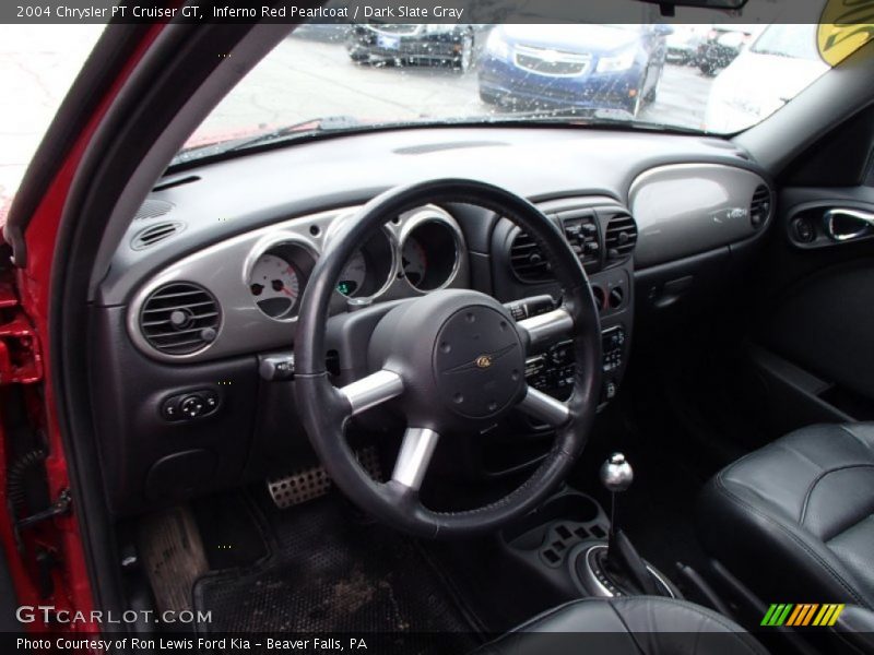 Inferno Red Pearlcoat / Dark Slate Gray 2004 Chrysler PT Cruiser GT