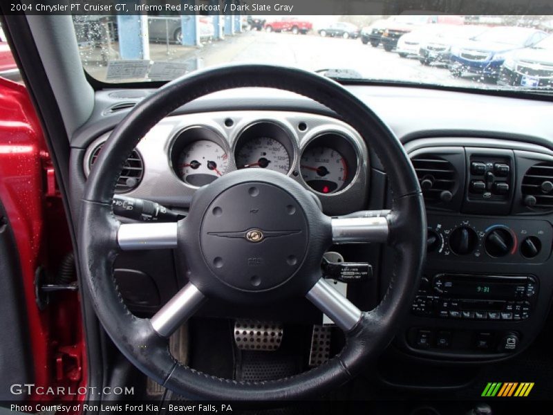 Inferno Red Pearlcoat / Dark Slate Gray 2004 Chrysler PT Cruiser GT
