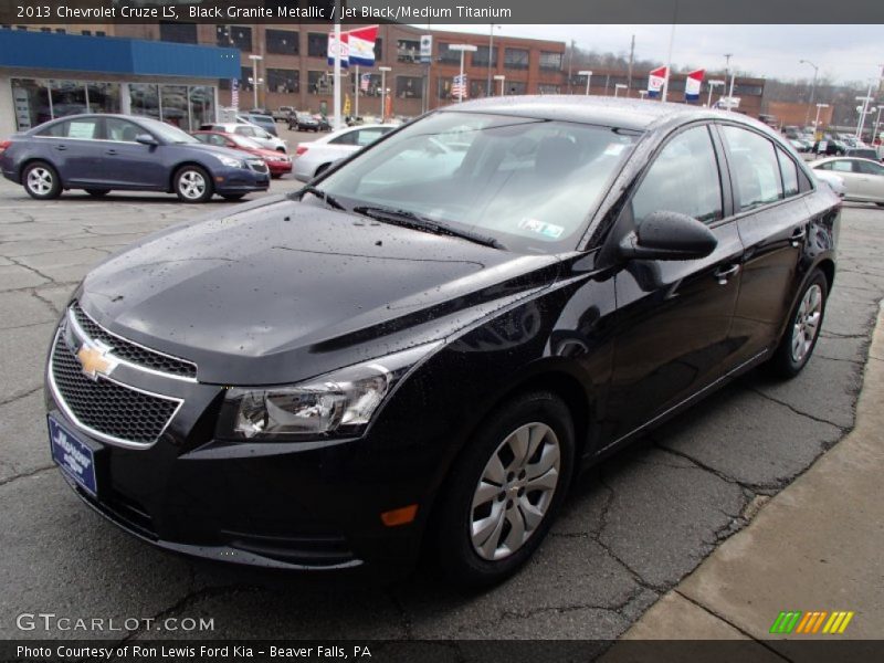 Black Granite Metallic / Jet Black/Medium Titanium 2013 Chevrolet Cruze LS