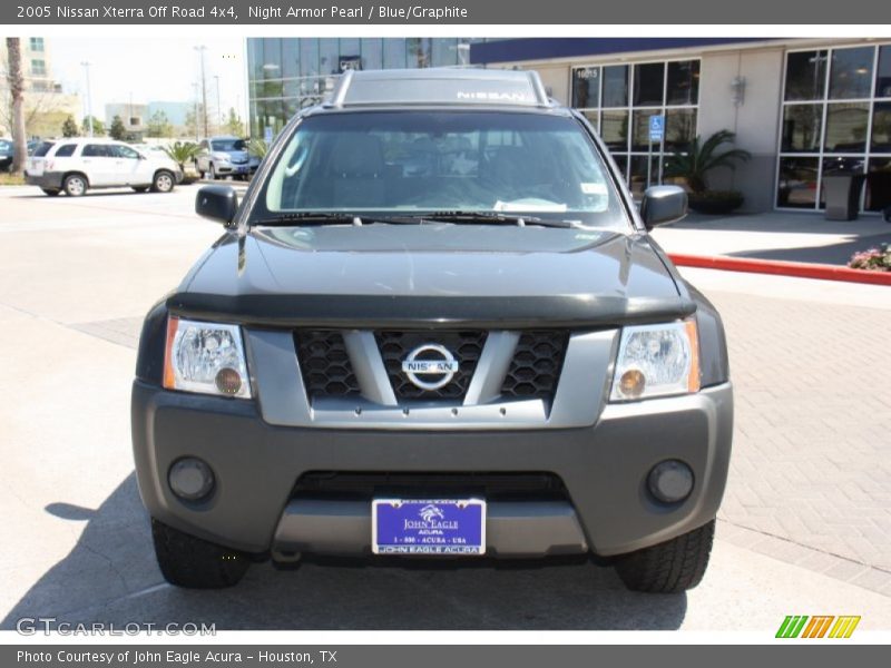 Night Armor Pearl / Blue/Graphite 2005 Nissan Xterra Off Road 4x4