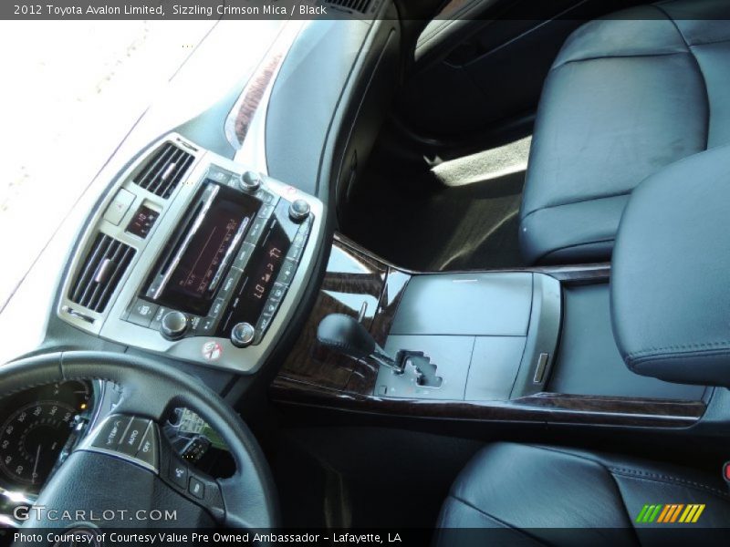 Sizzling Crimson Mica / Black 2012 Toyota Avalon Limited