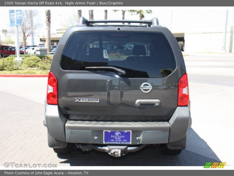 Night Armor Pearl / Blue/Graphite 2005 Nissan Xterra Off Road 4x4