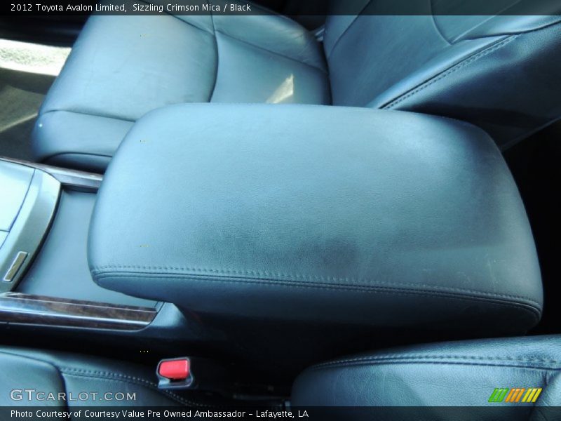 Sizzling Crimson Mica / Black 2012 Toyota Avalon Limited