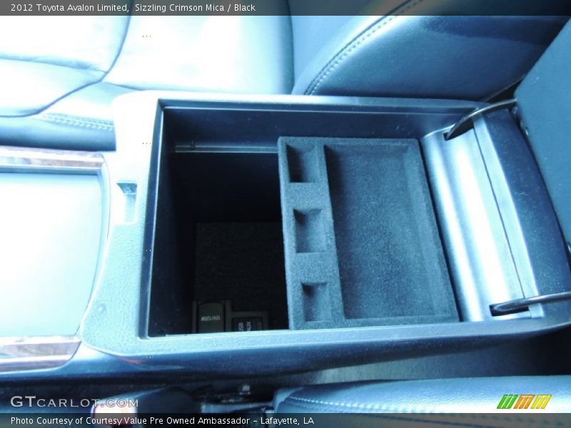 Sizzling Crimson Mica / Black 2012 Toyota Avalon Limited