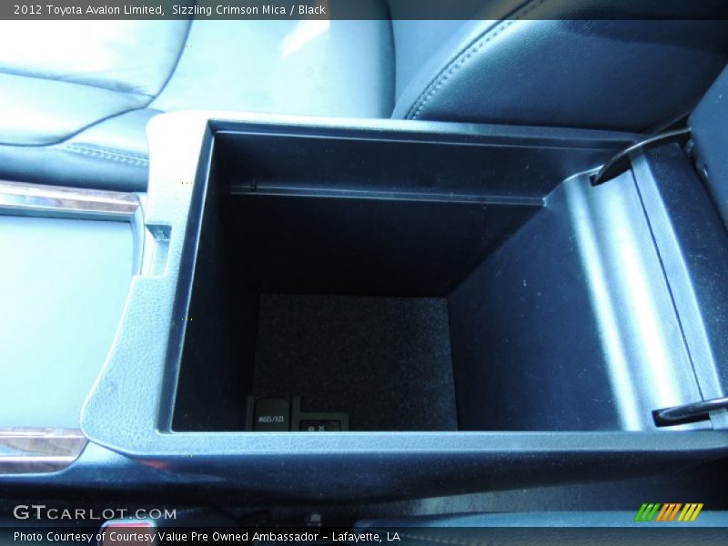 Sizzling Crimson Mica / Black 2012 Toyota Avalon Limited