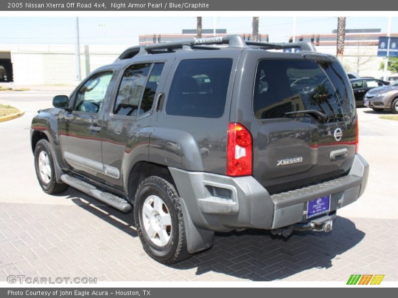 Night Armor Pearl / Blue/Graphite 2005 Nissan Xterra Off Road 4x4