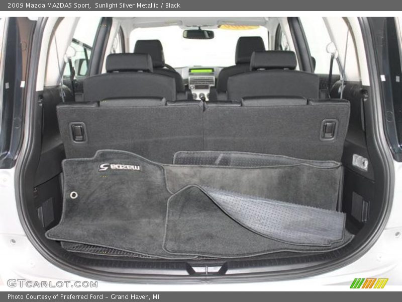 Sunlight Silver Metallic / Black 2009 Mazda MAZDA5 Sport