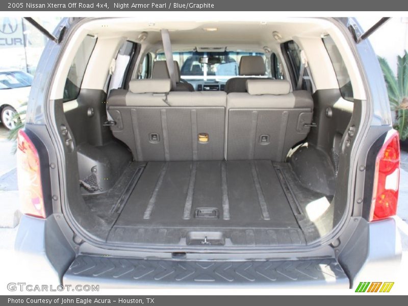 Night Armor Pearl / Blue/Graphite 2005 Nissan Xterra Off Road 4x4