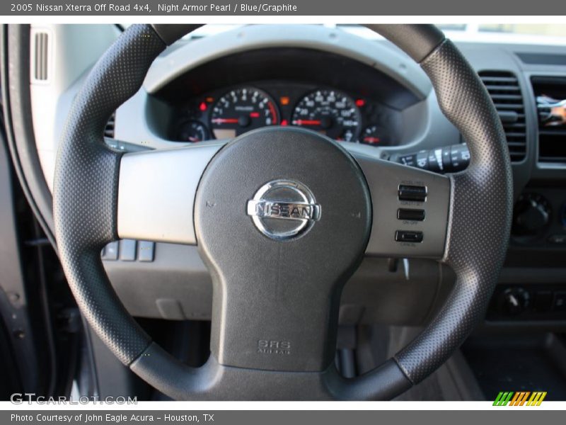 Night Armor Pearl / Blue/Graphite 2005 Nissan Xterra Off Road 4x4