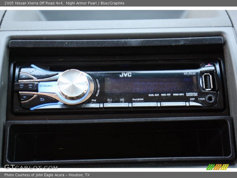 Night Armor Pearl / Blue/Graphite 2005 Nissan Xterra Off Road 4x4