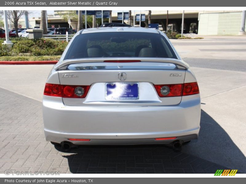 Alabaster Silver Metallic / Quartz Gray 2006 Acura TSX Sedan