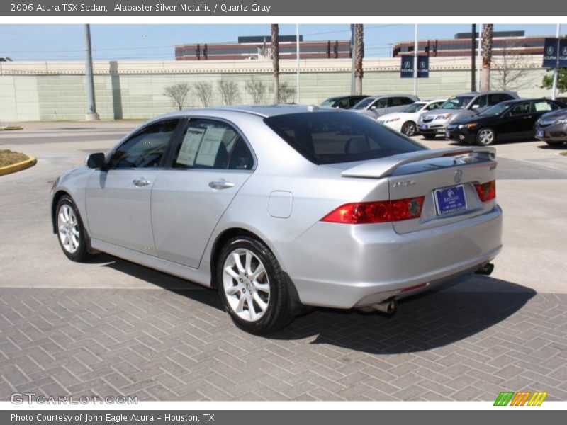 Alabaster Silver Metallic / Quartz Gray 2006 Acura TSX Sedan