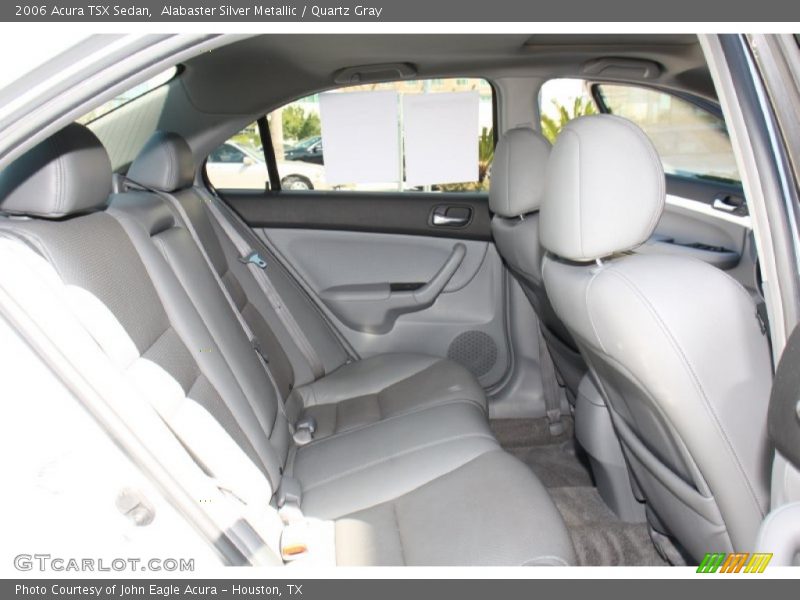 Alabaster Silver Metallic / Quartz Gray 2006 Acura TSX Sedan