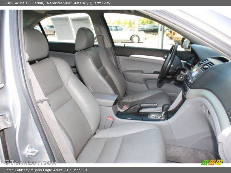 Alabaster Silver Metallic / Quartz Gray 2006 Acura TSX Sedan