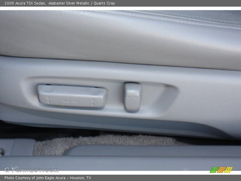 Alabaster Silver Metallic / Quartz Gray 2006 Acura TSX Sedan