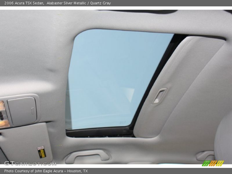 Alabaster Silver Metallic / Quartz Gray 2006 Acura TSX Sedan