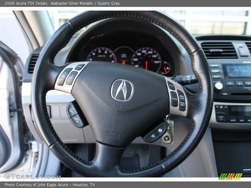 Alabaster Silver Metallic / Quartz Gray 2006 Acura TSX Sedan