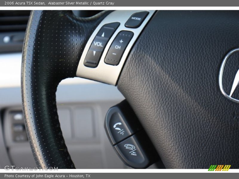 Alabaster Silver Metallic / Quartz Gray 2006 Acura TSX Sedan