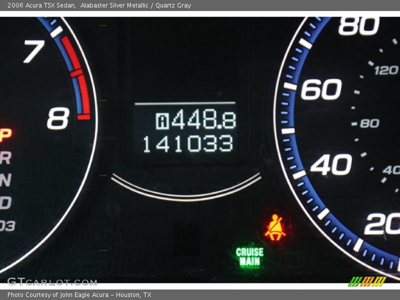 Alabaster Silver Metallic / Quartz Gray 2006 Acura TSX Sedan