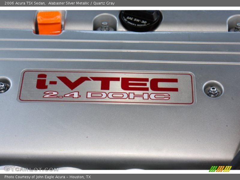 Alabaster Silver Metallic / Quartz Gray 2006 Acura TSX Sedan