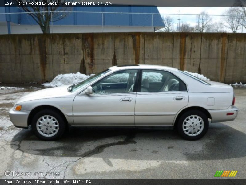 Heather Mist Metallic / Ivory 1997 Honda Accord EX Sedan