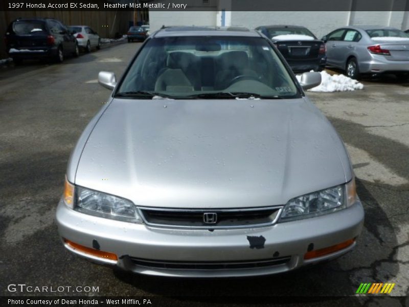 Heather Mist Metallic / Ivory 1997 Honda Accord EX Sedan