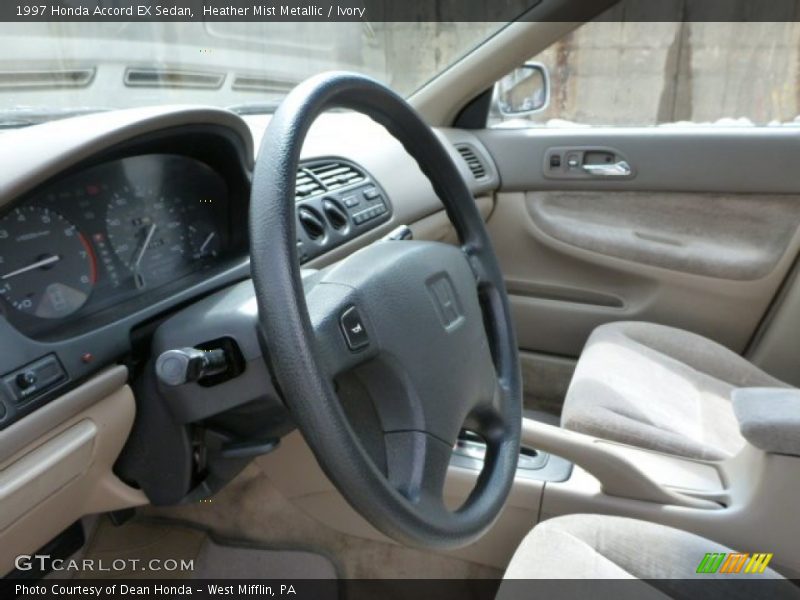 Heather Mist Metallic / Ivory 1997 Honda Accord EX Sedan