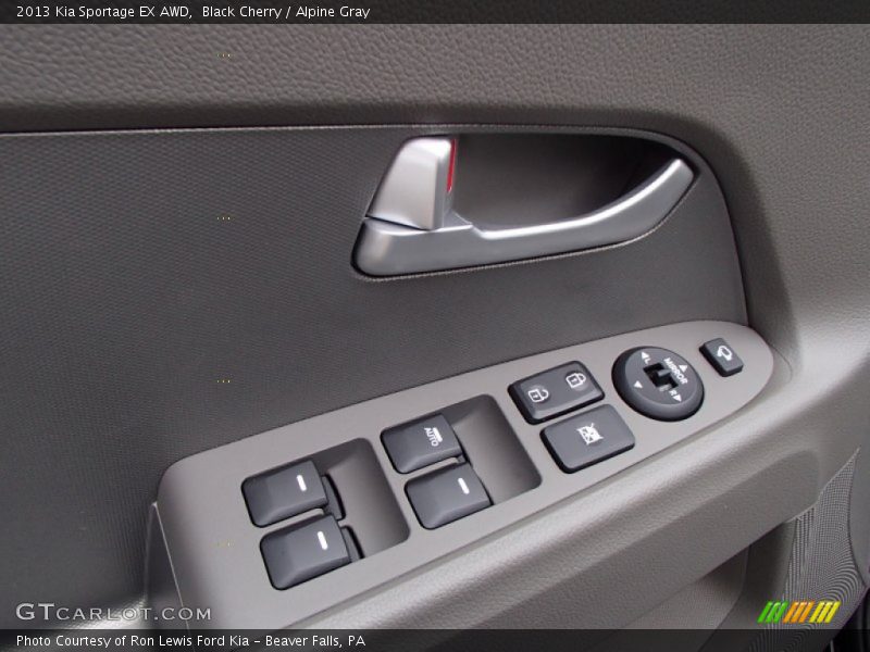 Black Cherry / Alpine Gray 2013 Kia Sportage EX AWD