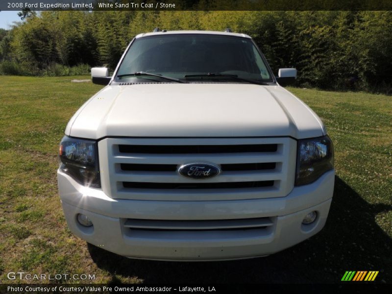 White Sand Tri Coat / Stone 2008 Ford Expedition Limited