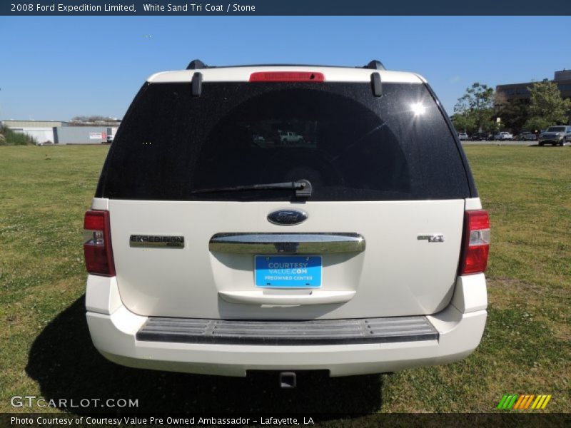 White Sand Tri Coat / Stone 2008 Ford Expedition Limited