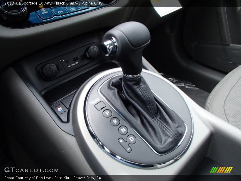 Black Cherry / Alpine Gray 2013 Kia Sportage EX AWD