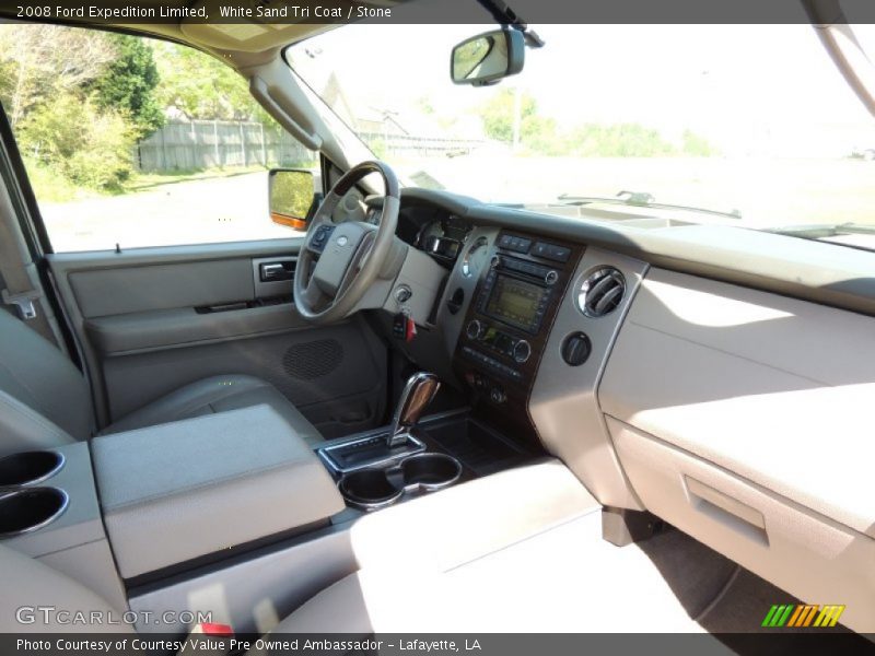White Sand Tri Coat / Stone 2008 Ford Expedition Limited