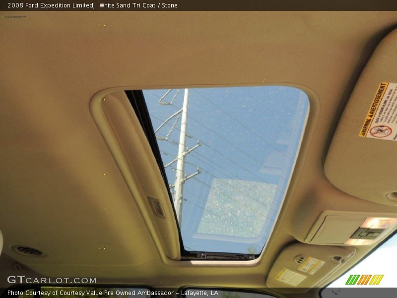 White Sand Tri Coat / Stone 2008 Ford Expedition Limited