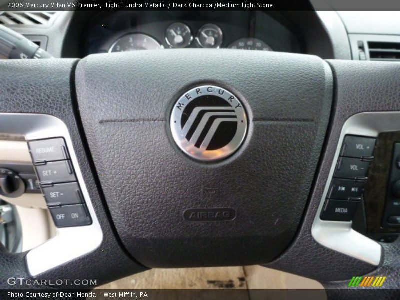 Light Tundra Metallic / Dark Charcoal/Medium Light Stone 2006 Mercury Milan V6 Premier