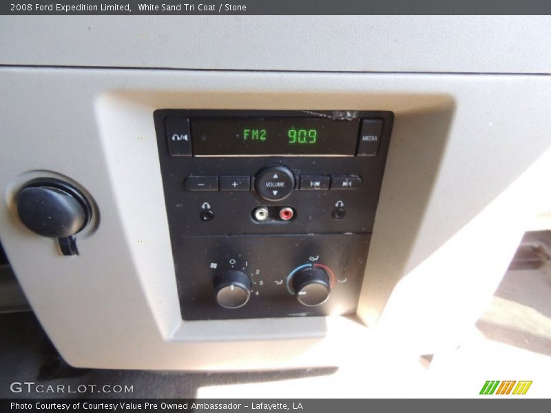White Sand Tri Coat / Stone 2008 Ford Expedition Limited