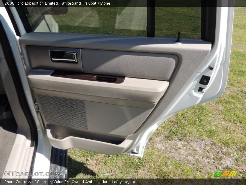 White Sand Tri Coat / Stone 2008 Ford Expedition Limited