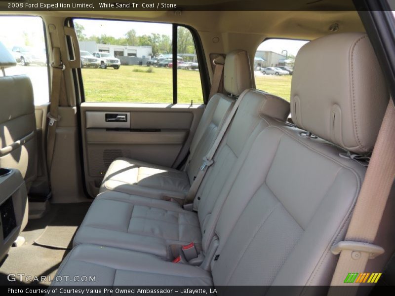 White Sand Tri Coat / Stone 2008 Ford Expedition Limited