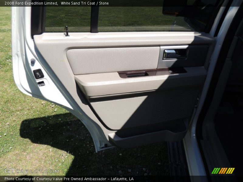 White Sand Tri Coat / Stone 2008 Ford Expedition Limited