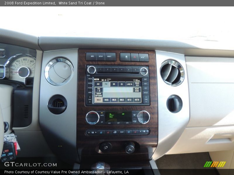 White Sand Tri Coat / Stone 2008 Ford Expedition Limited