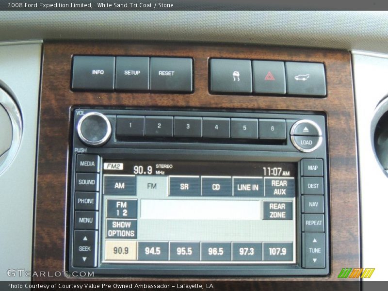 White Sand Tri Coat / Stone 2008 Ford Expedition Limited