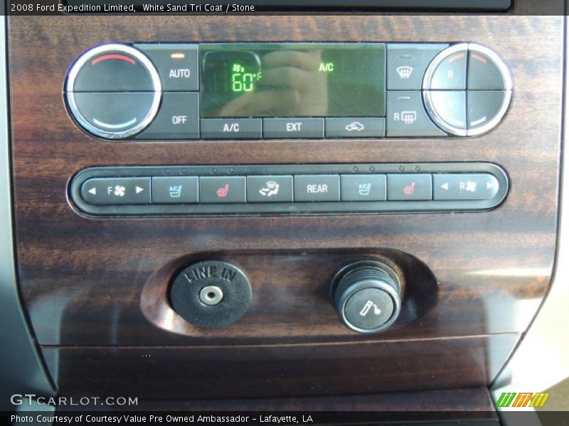White Sand Tri Coat / Stone 2008 Ford Expedition Limited