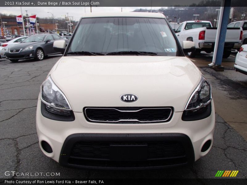 Dune Beige / Black Soul Logo Cloth 2013 Kia Soul +
