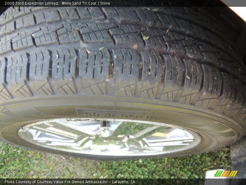 White Sand Tri Coat / Stone 2008 Ford Expedition Limited