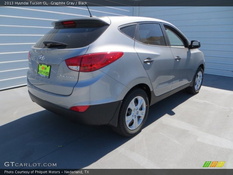 Graphite Gray / Black 2013 Hyundai Tucson GL