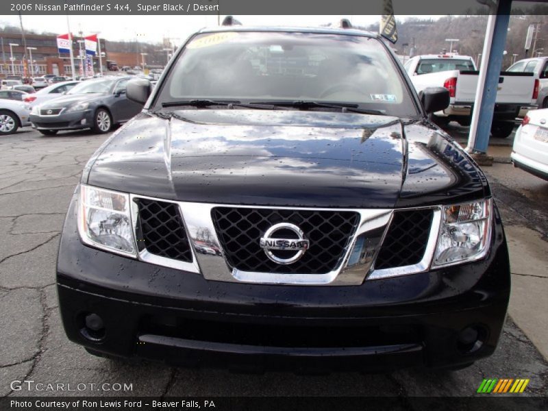 Super Black / Desert 2006 Nissan Pathfinder S 4x4